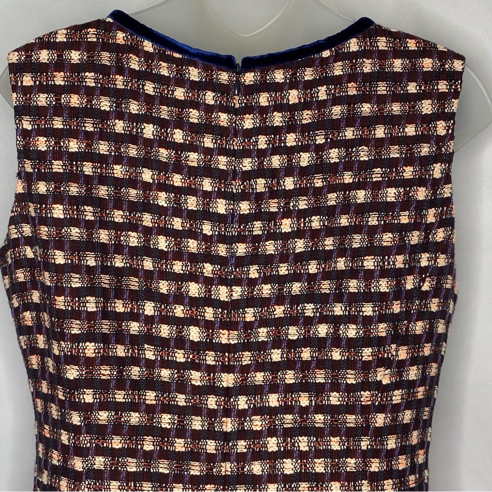 Brooks Brothers Tweed Dress Sleeveless Sz 8 - Picture 5 of 11